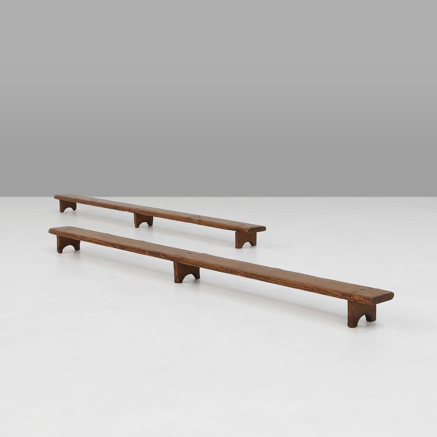 Rustic french benches 1850thumbnail